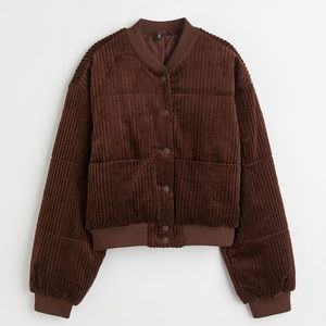 Corduroy Bomber Jacket